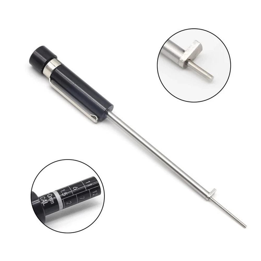 2x Car Brake Pad Thickness Gauge Measuring Tool Detection Pen for Backing Plate