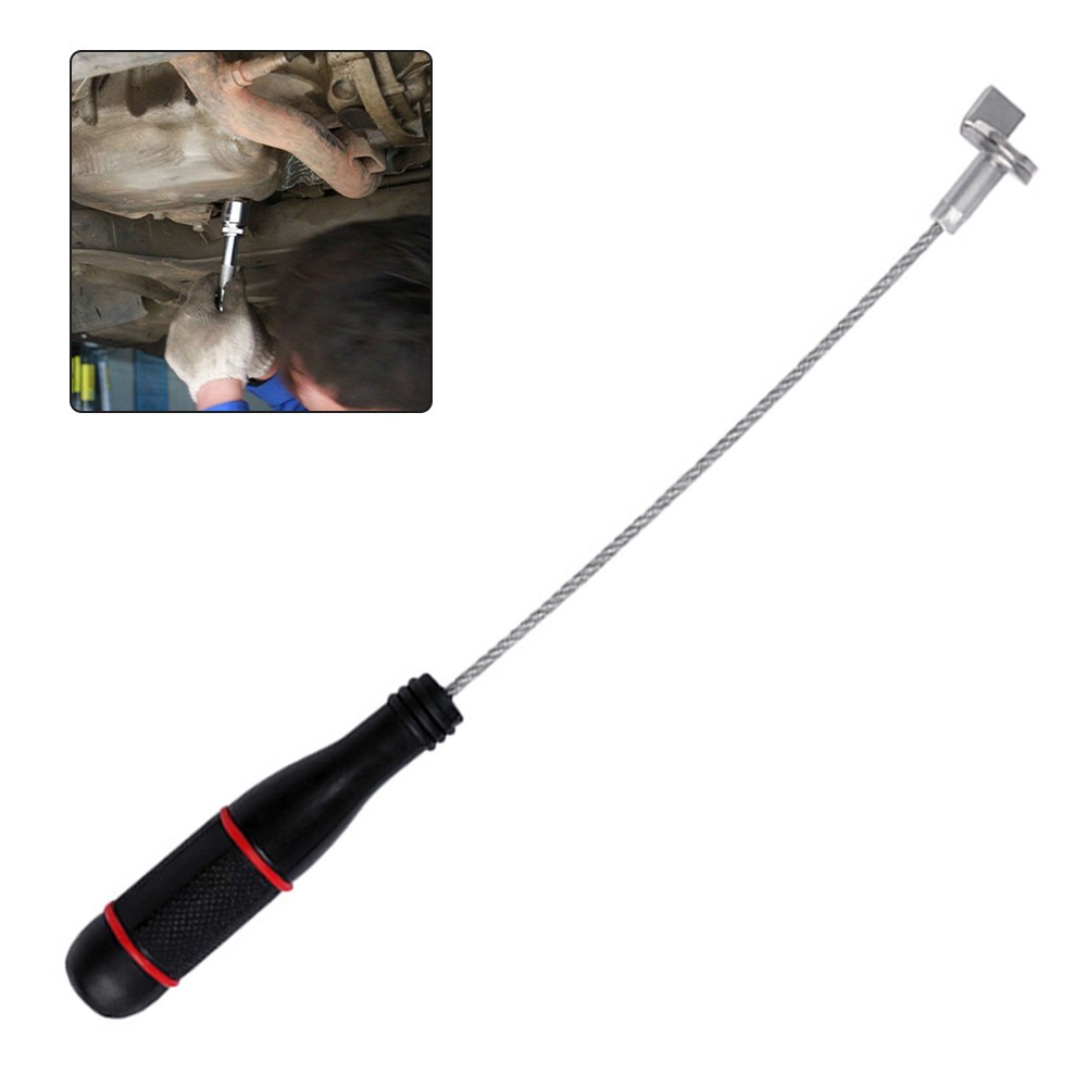 Oil Pan Drain Bolt Remover Wrench for Cars Trucks Vans and Light-Duty Vehicles