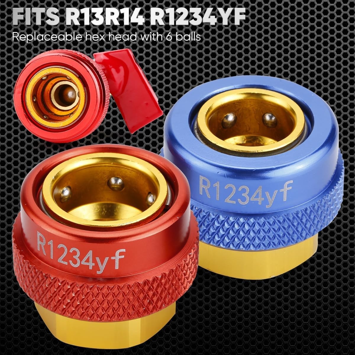 R134a R1234yf R22 Valve Core Removal Tool for Auto Air Conditioning Systems