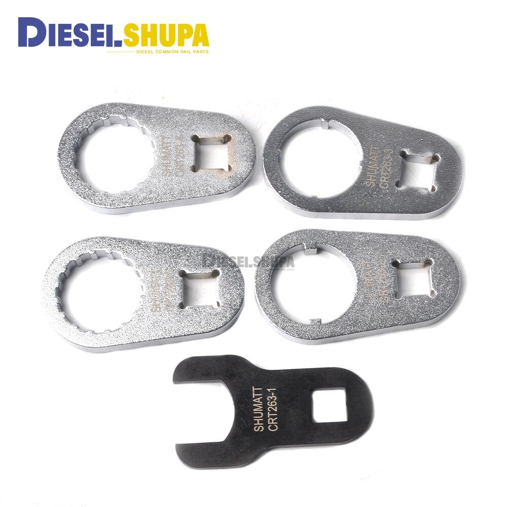 5PCS Diesel CR Engine Repair Tool Injector Wrench Spanner Tool Universal