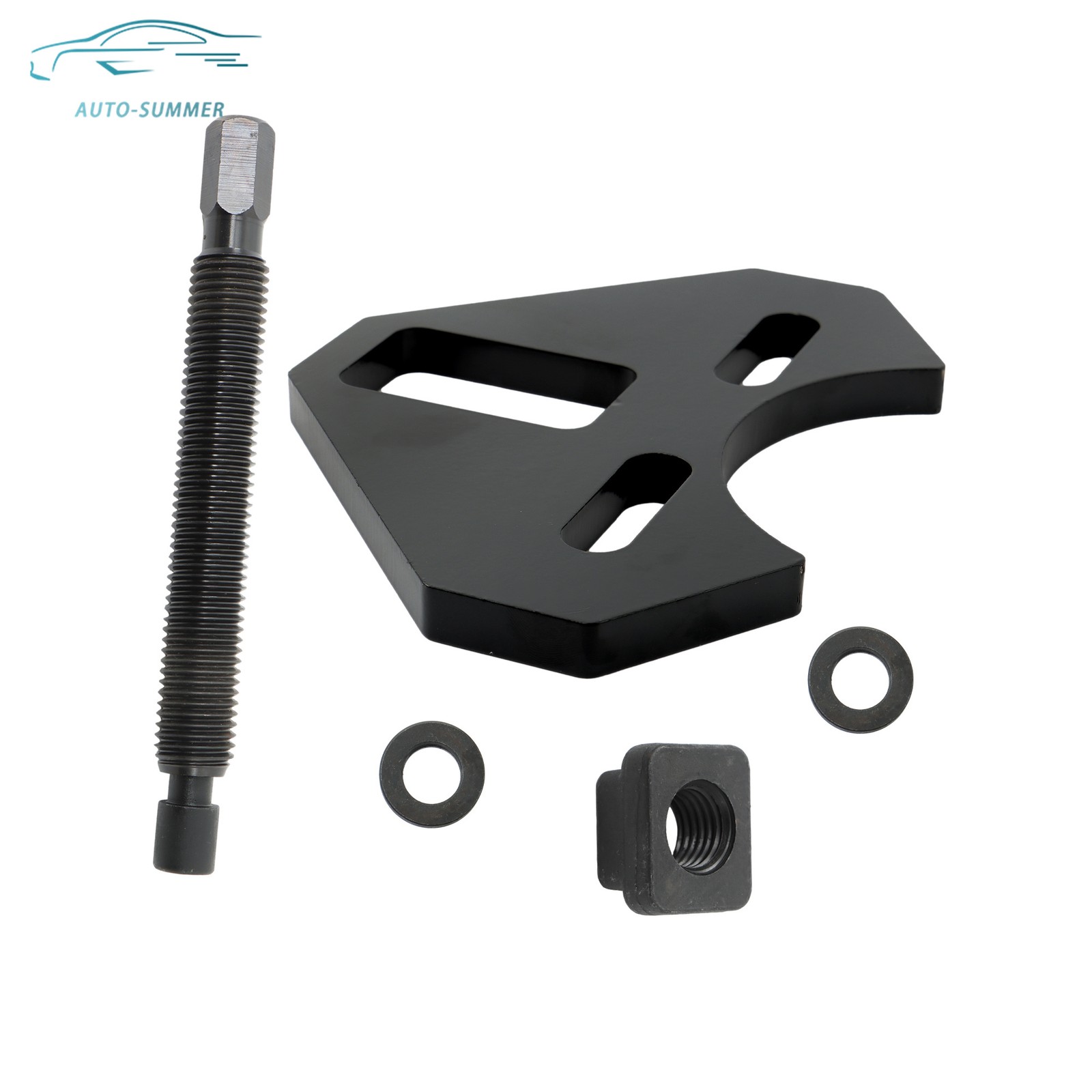 40100 Hub Removal Tool Kit Wheel Bearing Extractor Tool Black For Most 5 6 8 Lug