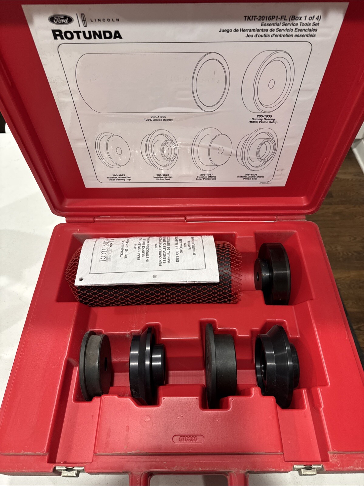 Ford Rotunda OTC TKIT-2016P1-FL Box 1 Dana Axle Tool Set M275 M256 M300 Complete