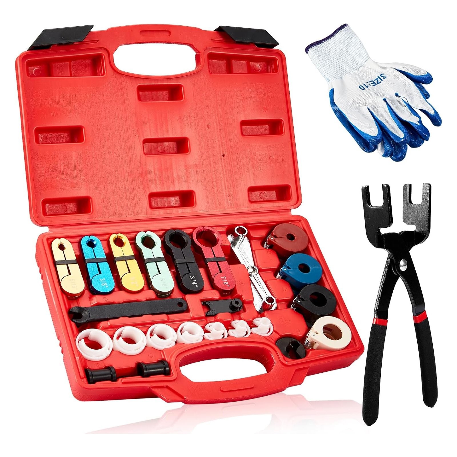 Fuel Line Disconnect Tool Set, 28 in 1 Master Quick Disconnect Tool Repair New