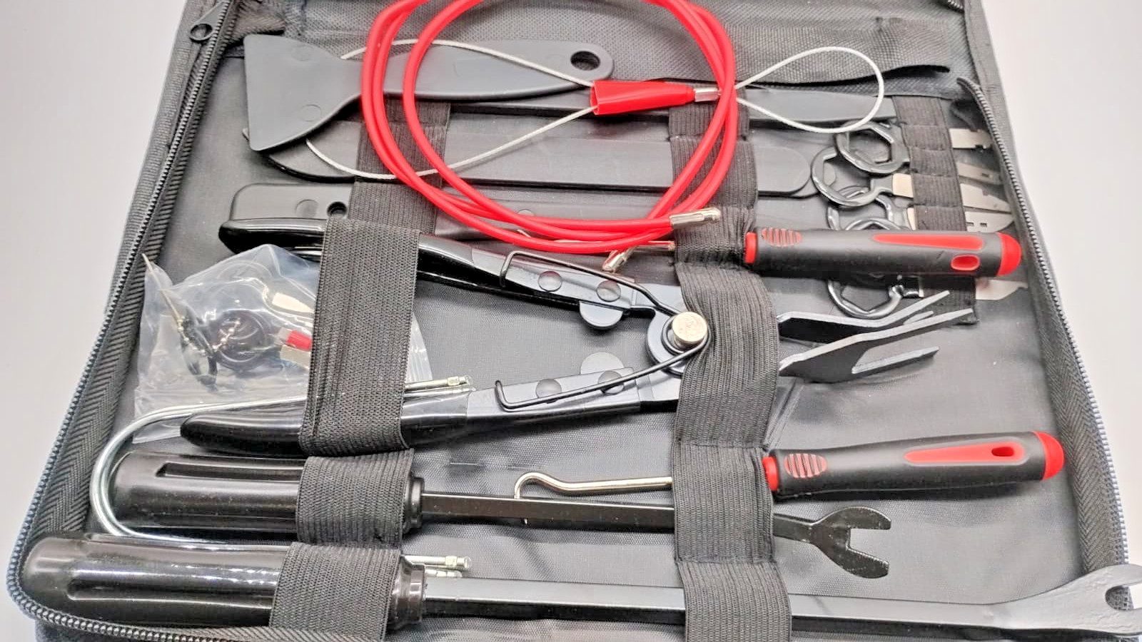 GOOACC 40PCS Car Trim Removal Tool Kit Auto Panel Pry Bar Clip Pliers w/ Bag