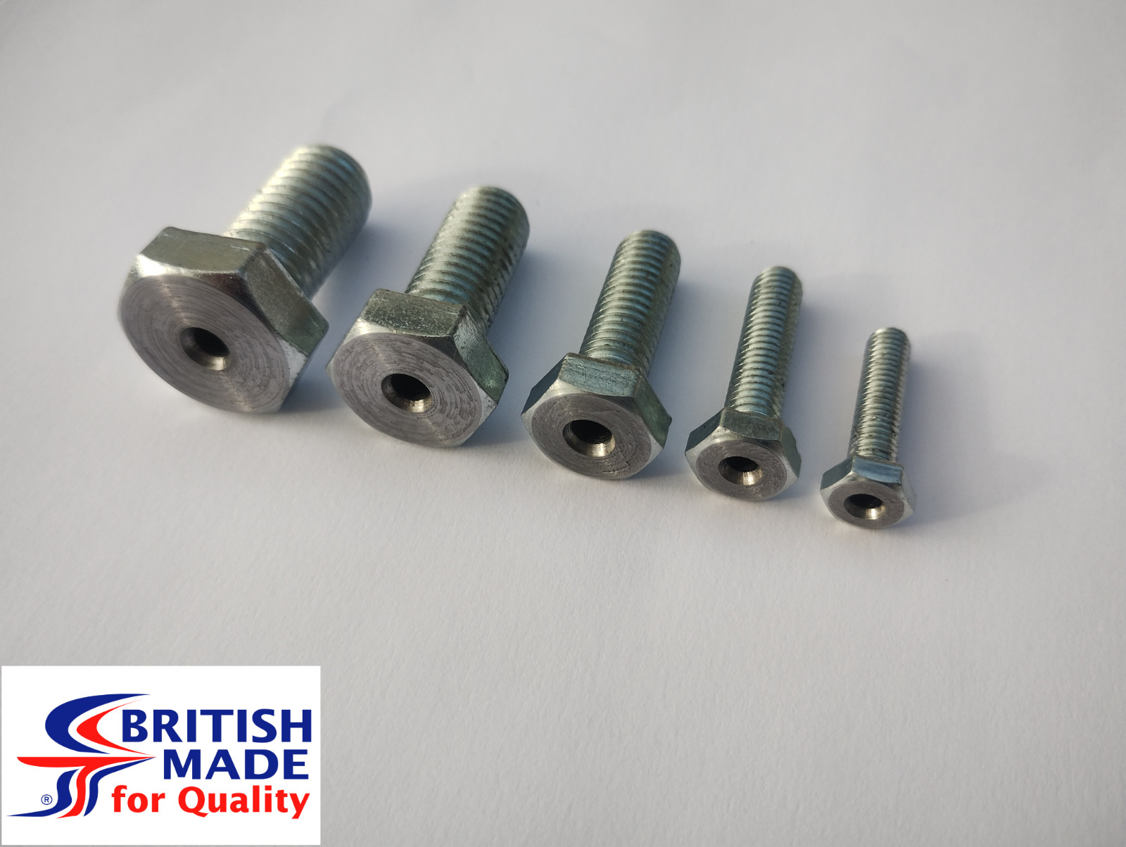 M5 M6 M8 M10 M12 Broken Snapped Stud Drill Guide Kit 5pcs Made in the UK