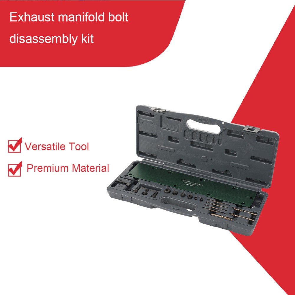 71500 Exhaust Manifold Drill Template Tool Kit for Dodge 5.7L Hemi Motors