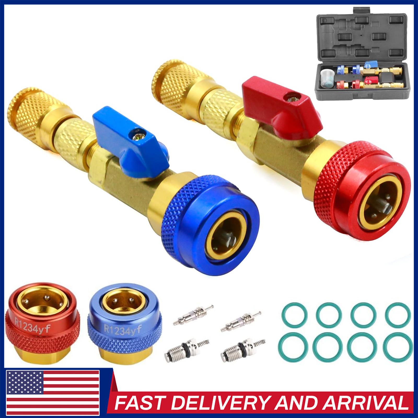 R134a R1234yf R22 Valve Core Removal Tool for Auto Air Conditioning Systems