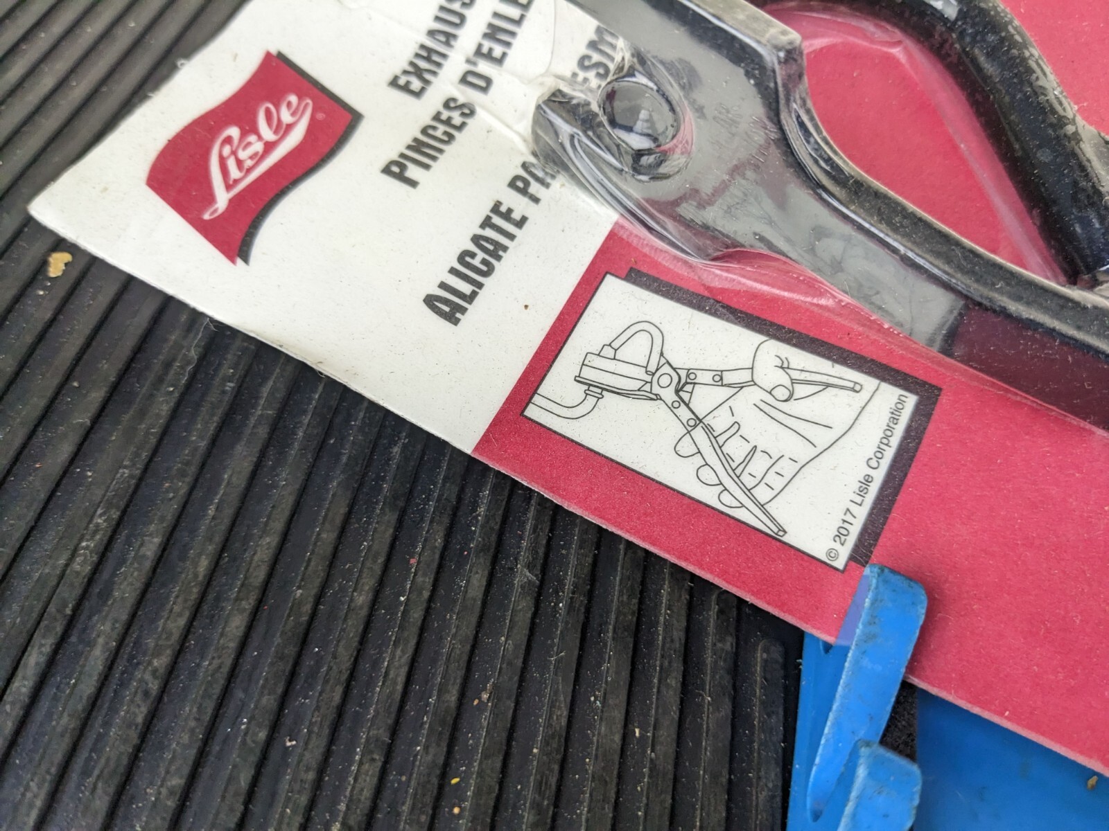 #bg608 Lisle Tool Corporation 38350 Exhaust Removal Pliers