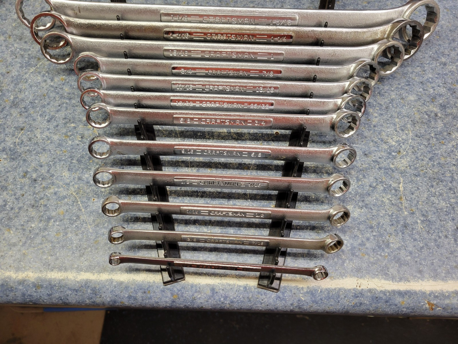 Craftsman USA 12-Piece SAE Double Box End Wrench Set 1/4″ – 1-5/16″