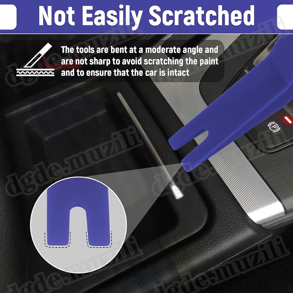 Auto Trim Removal Tool Kit 5pcs Pry Tools Interior Door Panel Clip Removal Set