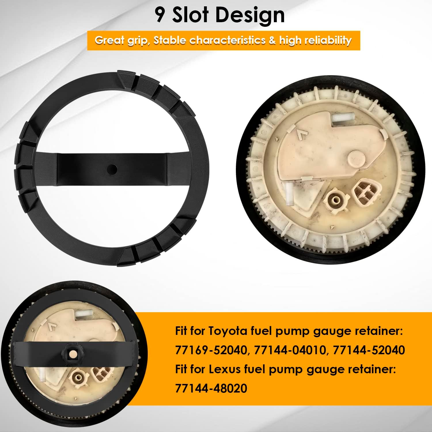 Fuel Tank Lid Wrench Fuel Pump Sender Ring Removal Tool for Toyota Lexus
