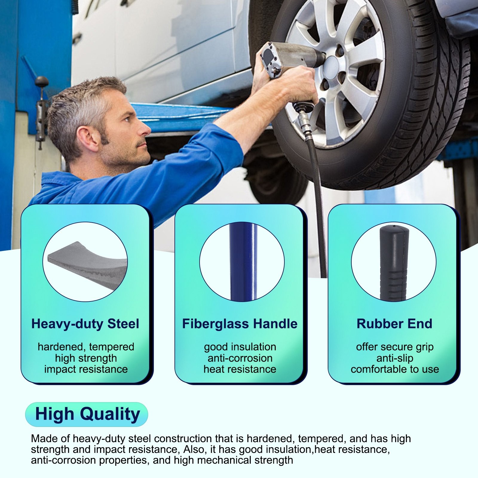 32 inch Length Tire Bead Breaker Wedge Tire Hammer 35429 for Tire Removal