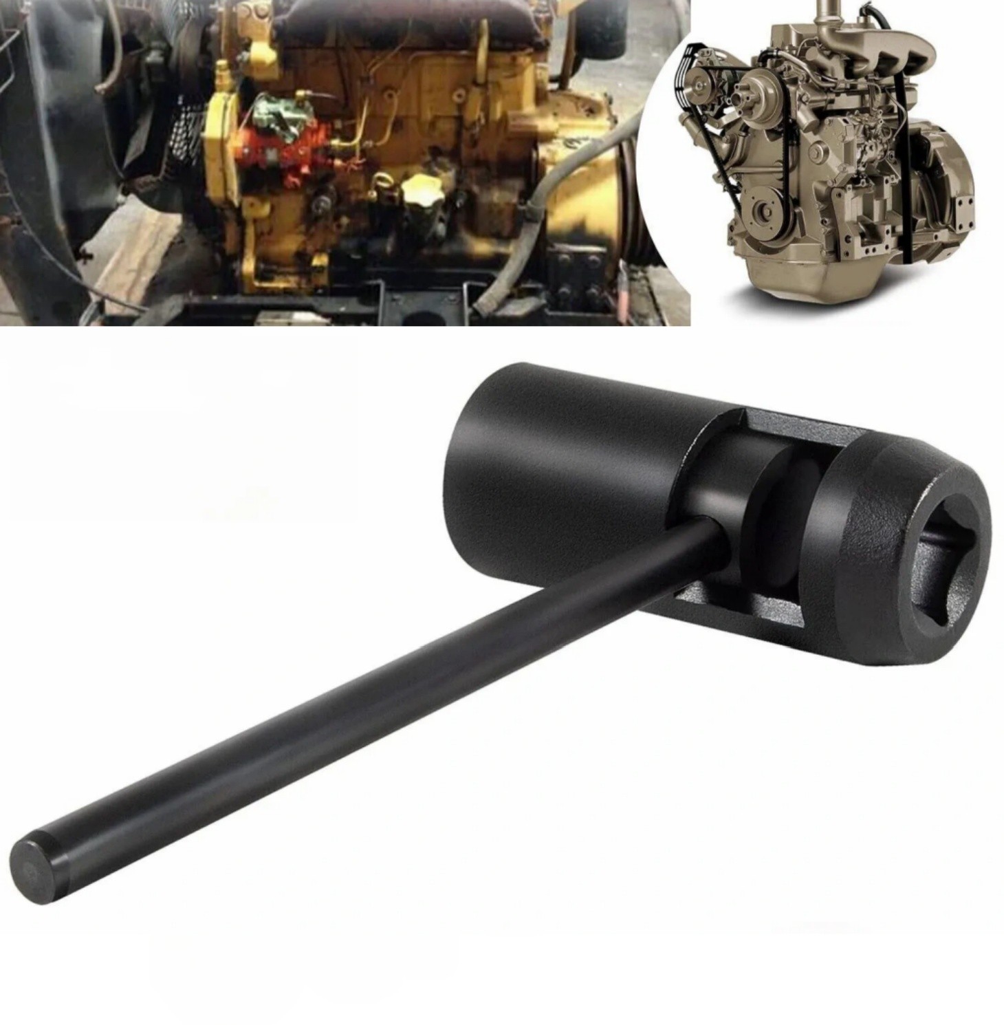 21mm Injector Socket Tool Nozzle Socket for John Deere Engines alt JDE92 & 7458