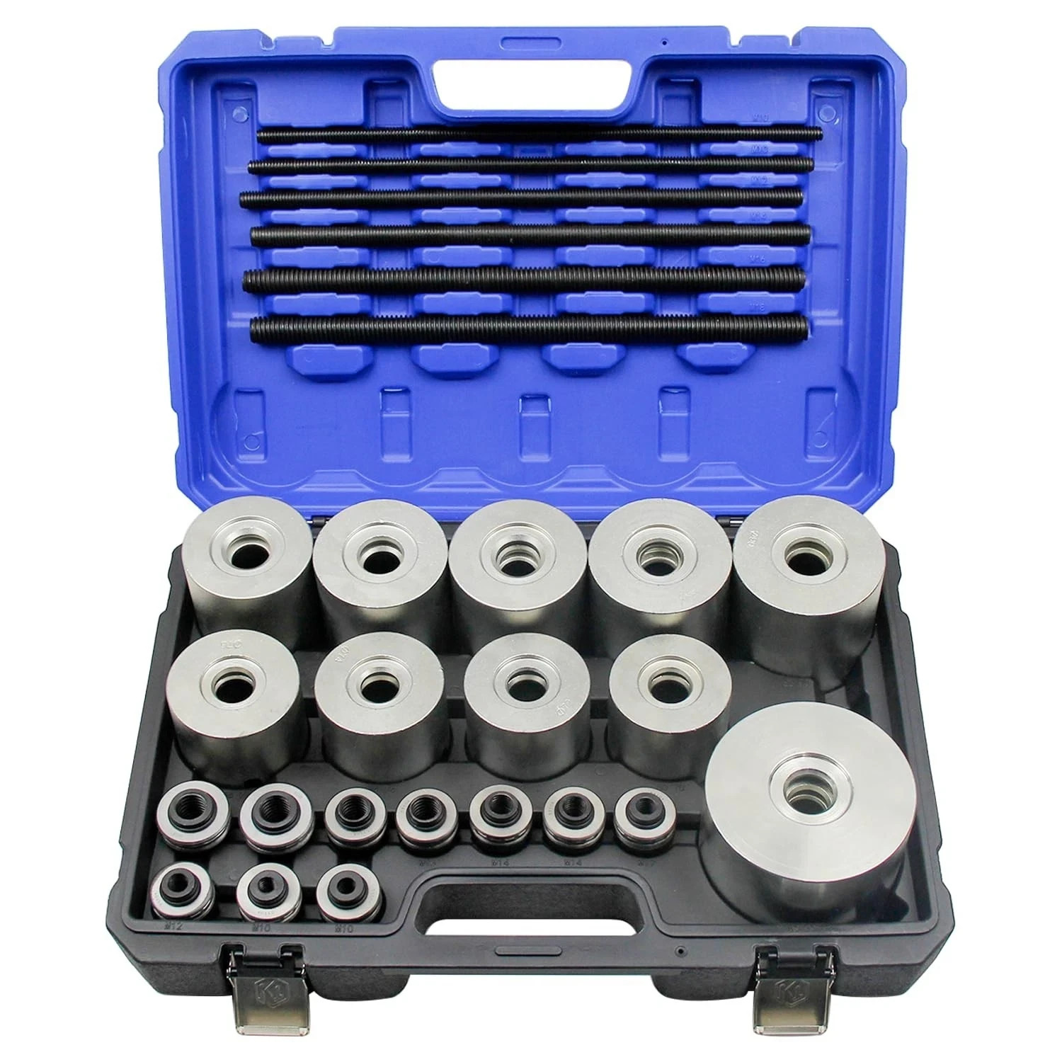 Kuntech 29PCS Pull & Press Sleeve Kit Bush Bearing Removal Insertion Tool