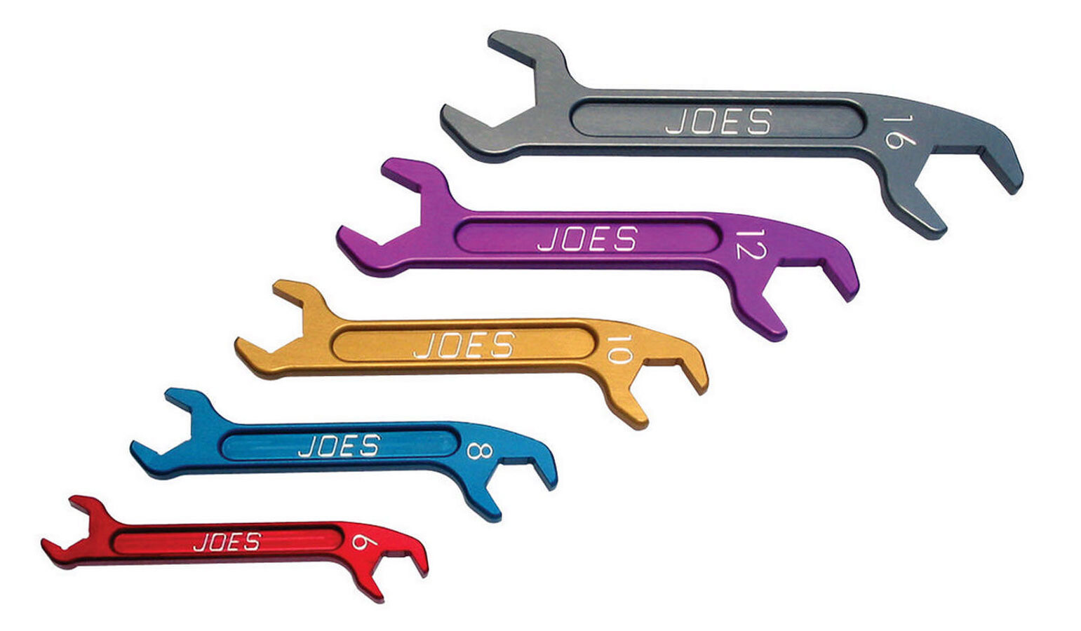 Aluminum Wrench Set Double Ended 6an-16an JOES RACING PRODUCTS 18000