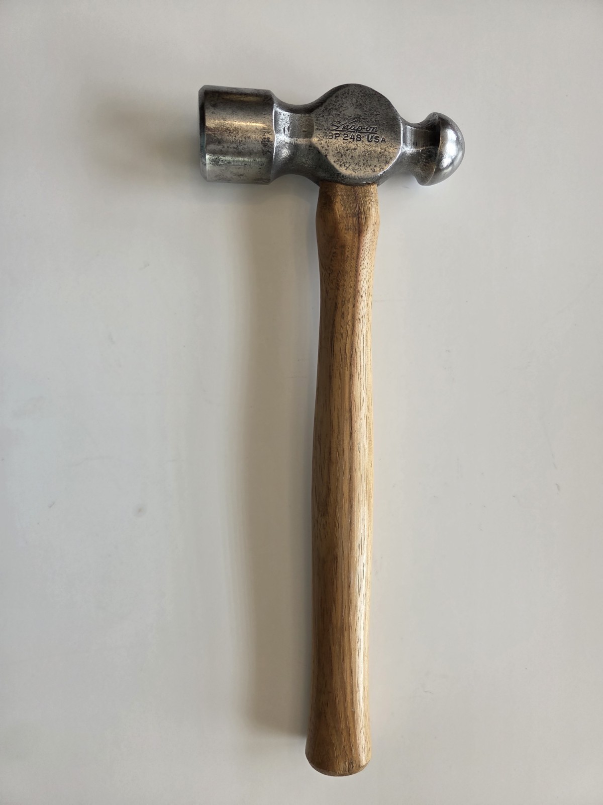 Vintage Snap On BP248 48oz Ball Peen Hammer With NEW Blue Point Handle