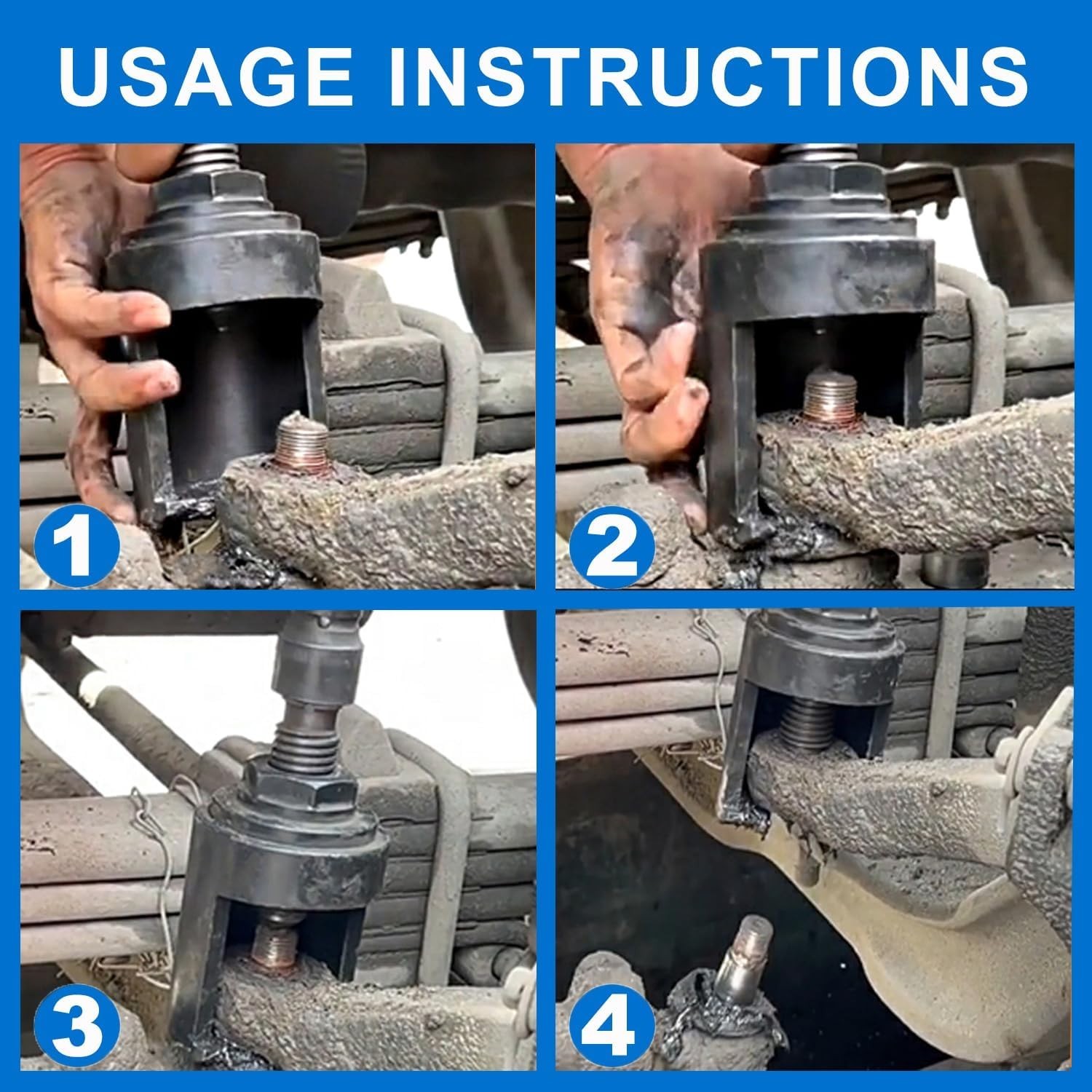 Universal Ball Joint Removal Tool – Manganese Steel for Heavy Duty Use