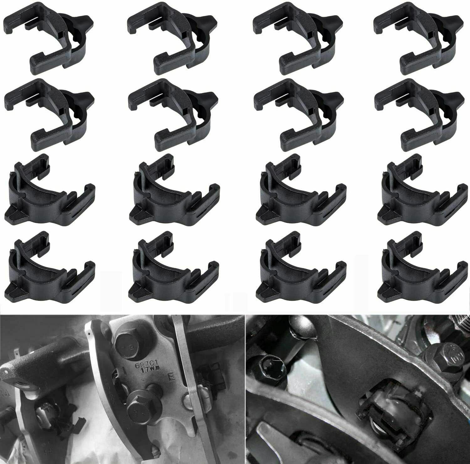 W302193 Rocker Arm Retainer Clip for 03-10 Ford Powerstroke Diesel 6.0L Set 16