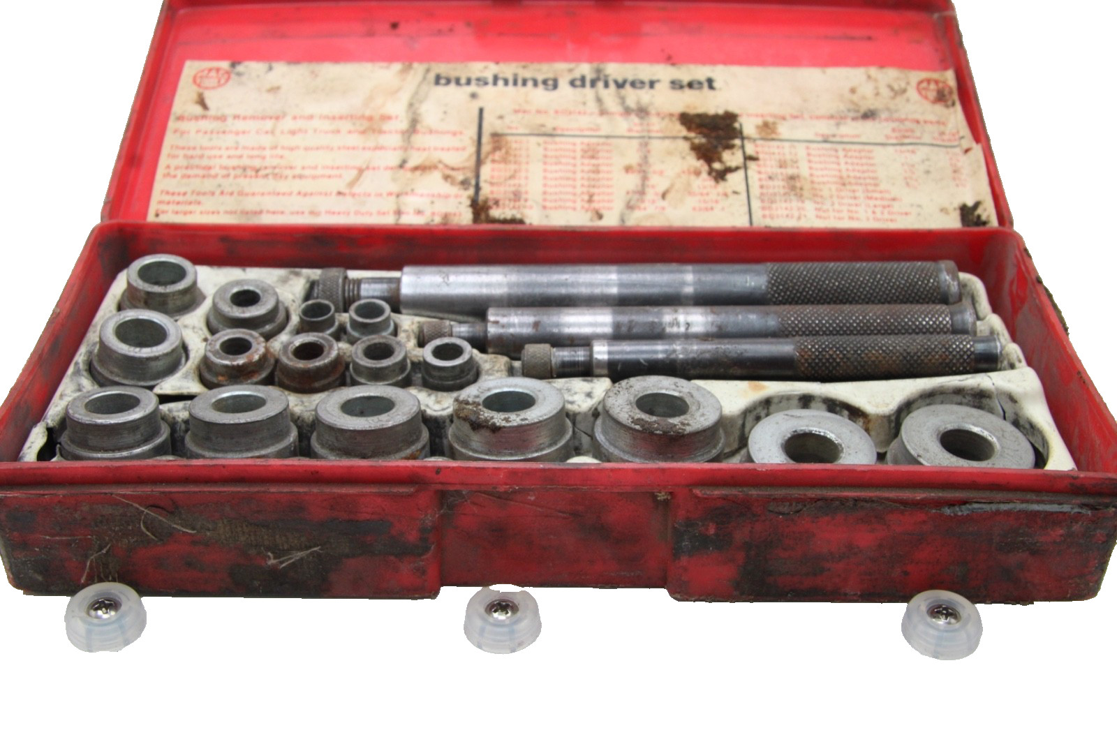 MAC Tools BD3142 Bushing Driver Set 3/8″ to 1 3/8″ Complete Set w/ Box