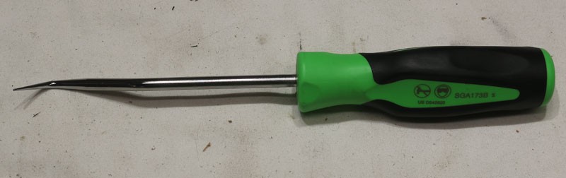Snap On SGA173B: Soft Grip Radiator Hose Pick Tool, Green: NEW