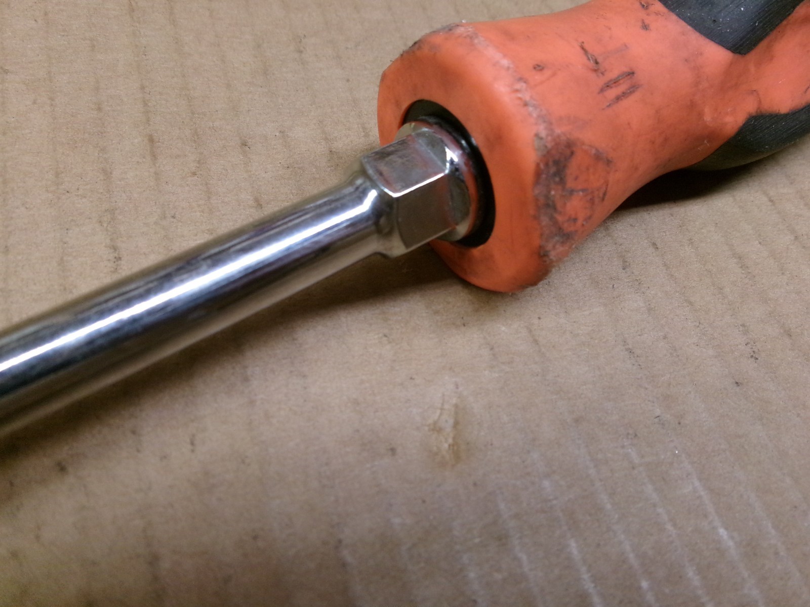 Snap On USA #4 Phillips x 6″ Orange Black Comfort Grip Handle No SGDP64IRBO