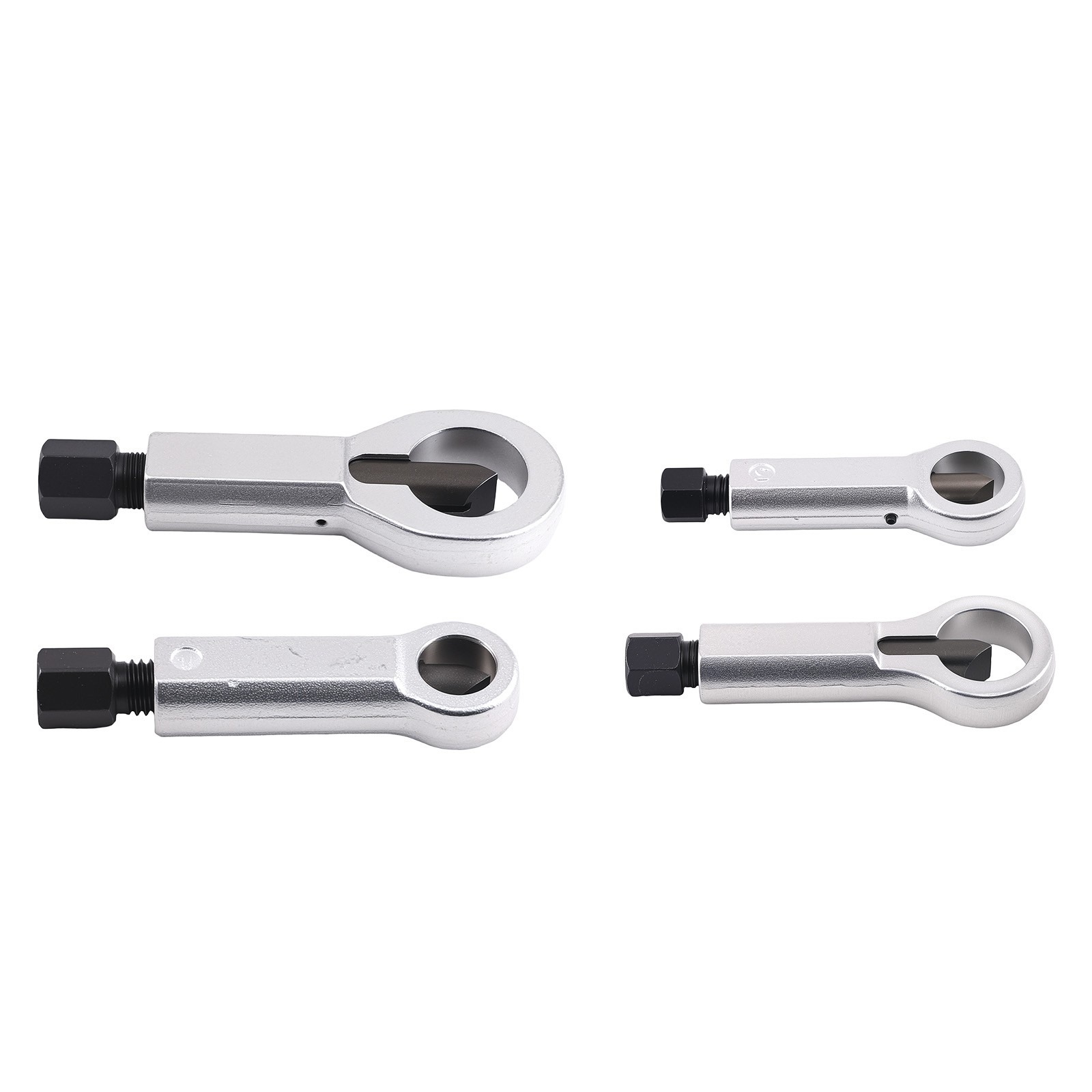 4PCS Nut Splitter Heavy Duty Nut Splitter Tool Kit Manual Nut Extractor 9-27mm