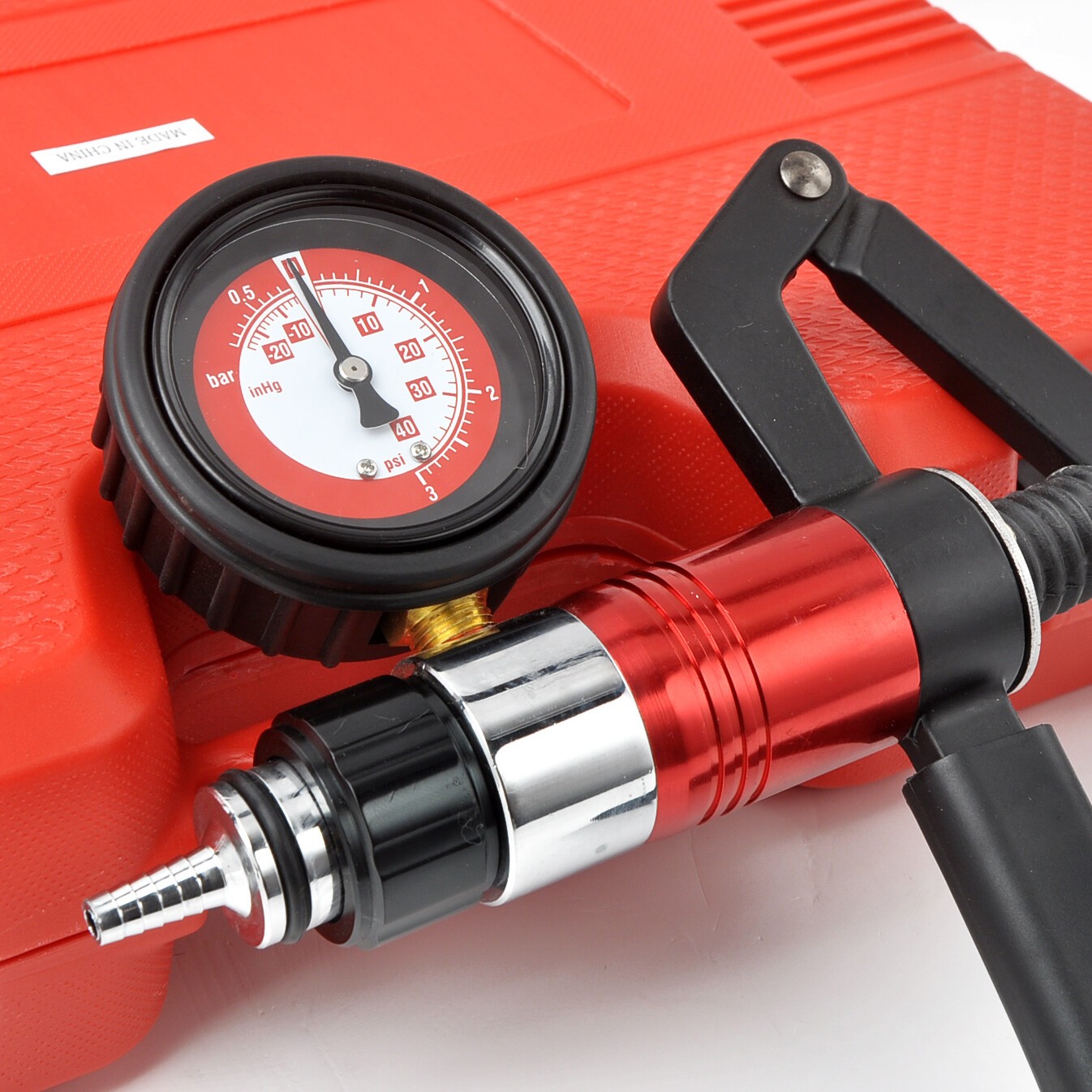Brake Line Bleeder Bleeding Pressure Vacuum Car Repair Handheld Pump Kit Set