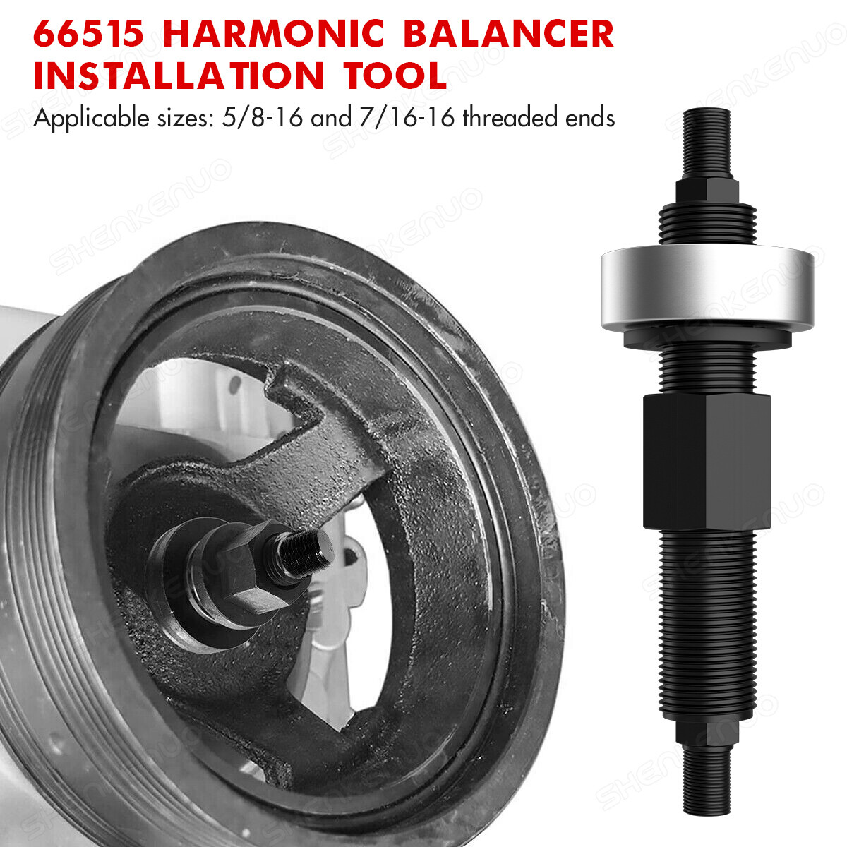 Proform Harmonic Balancer Tool 66515; Installation Tool for Chevy SBC , BBC
