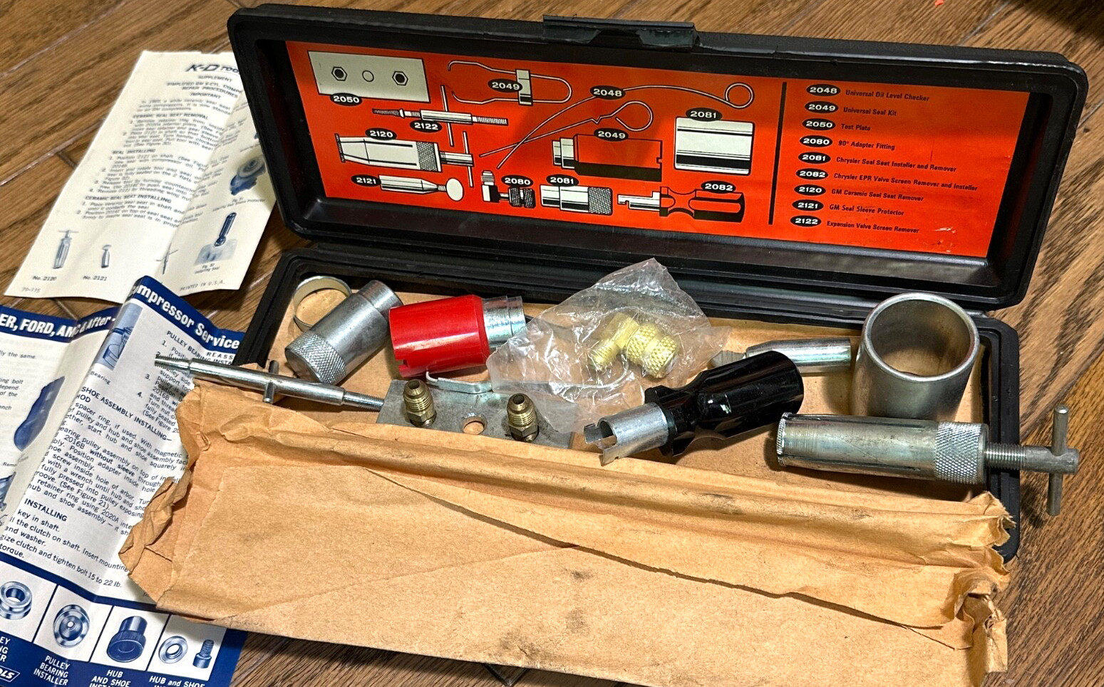 KD Tools Master A/C Air Conditioning Service Set Puller Removal Install Lot Kit