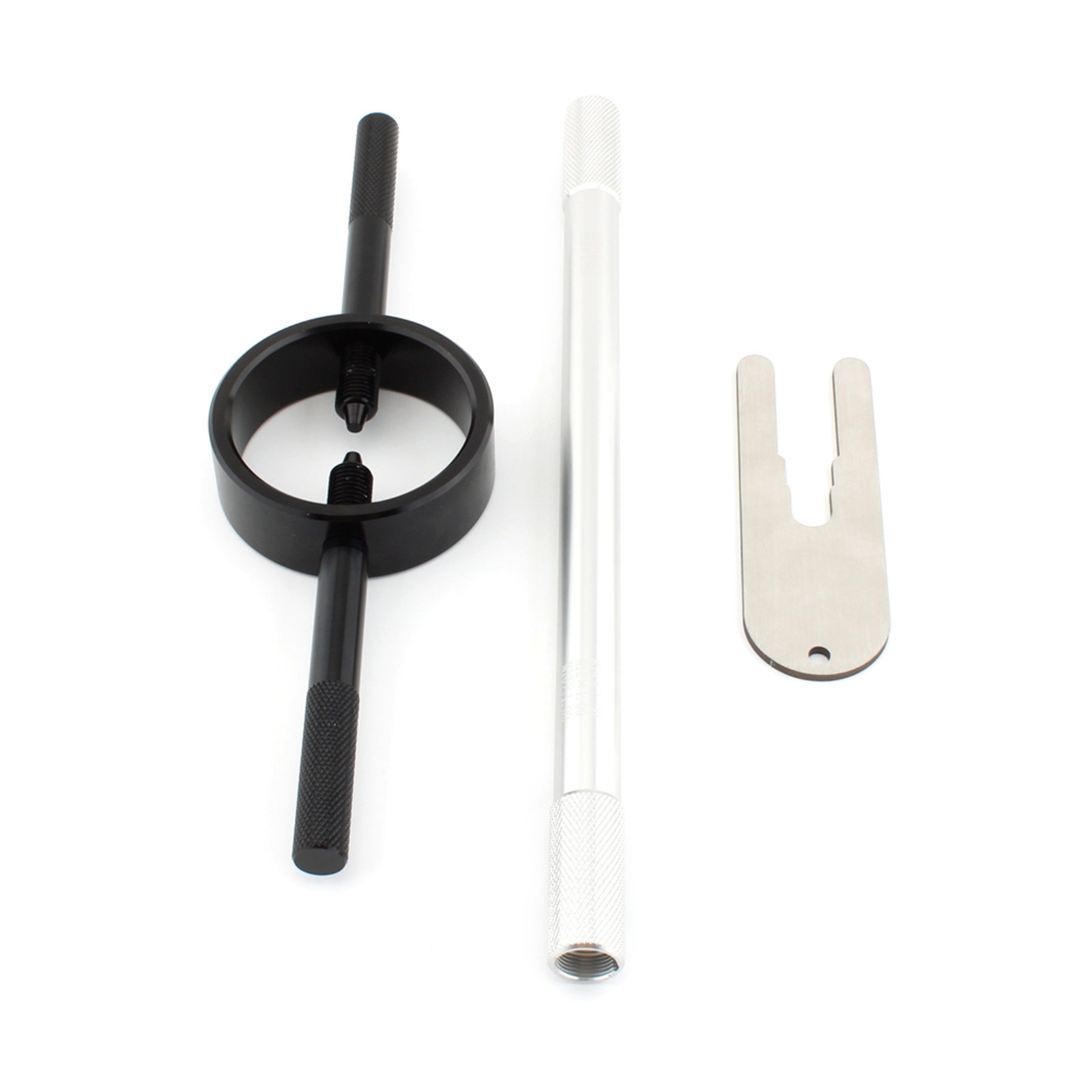 Fork Service Tool Fork Spring Compressor Damper Rod Bleed Tool Black+Silver