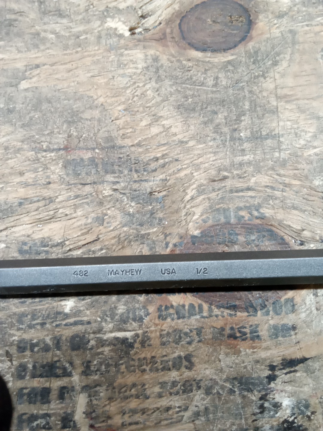 MAYHEW, 16-1/2″ ROLLING HEAD PRY BAR, #482 1/2