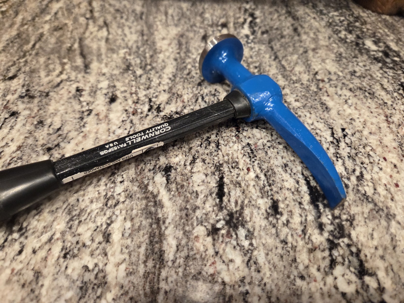 Cornwell Tools Curved Cross Chisel Hammer with Fiberglass Handle- USA MADE