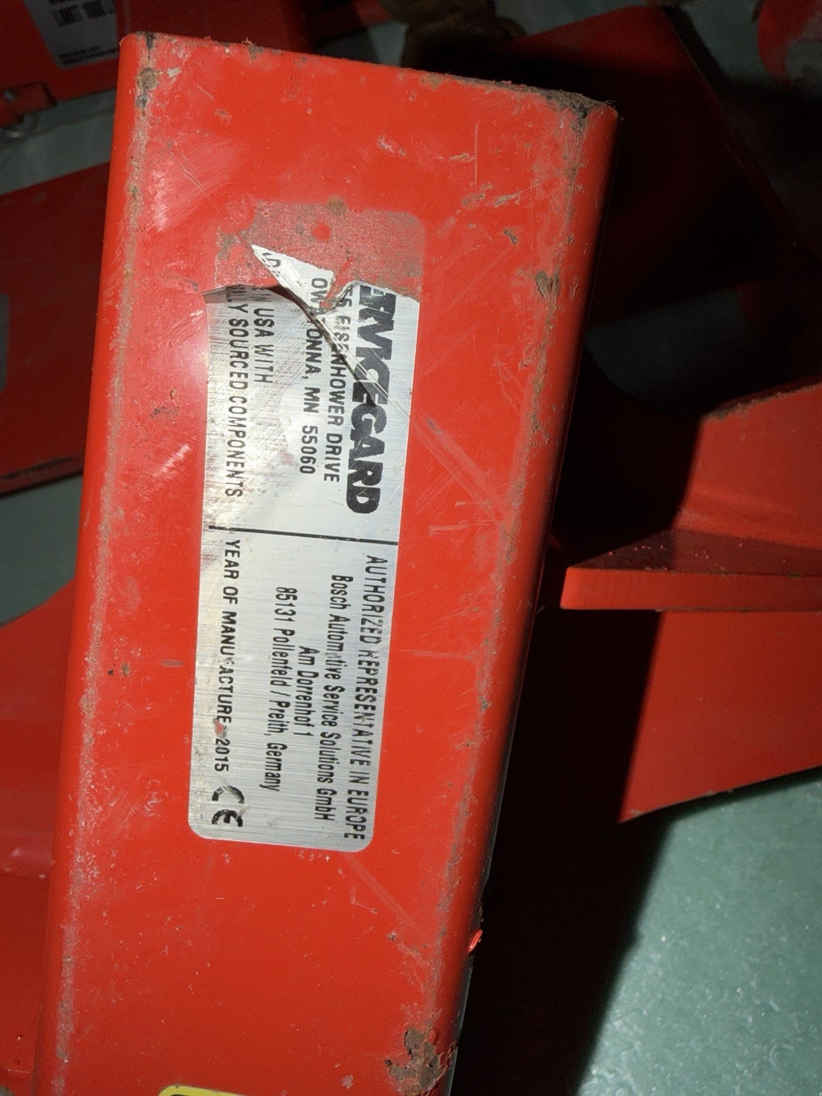 OTC / SPX MEL1653 & MEL1658 Heavy‑Duty Lifting Adapter Set – 1000 lb Capacity