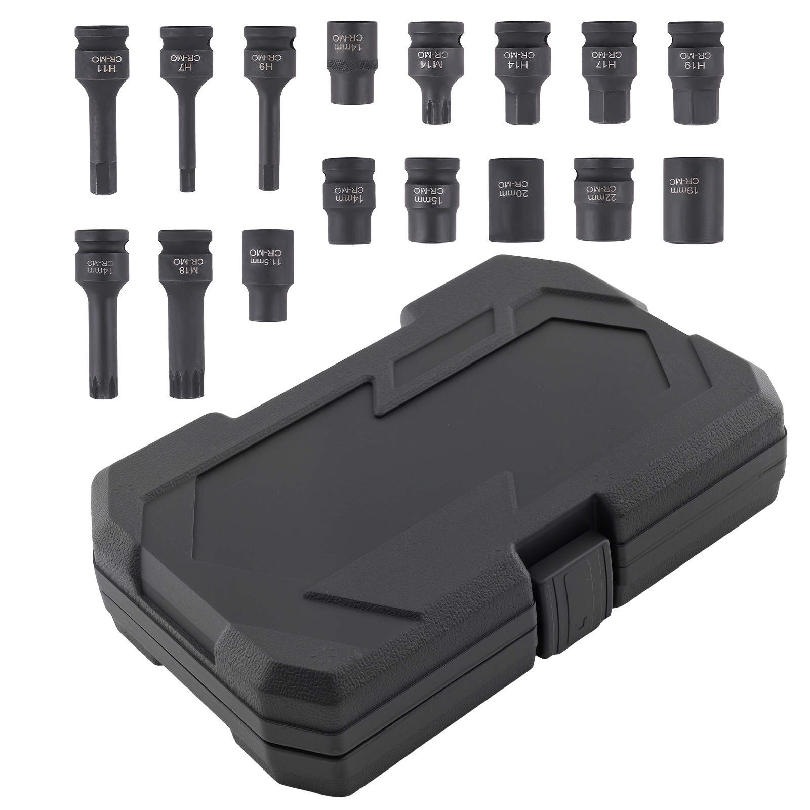 Brake Caliper Special Socket Set 1/2″ Square Drive Socket Wrench Brake Tool Kit