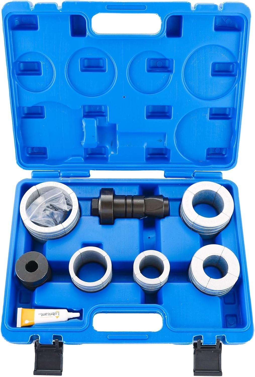 Muffler Pipe Expander Tool Set with Various Collet Sizes for Exhaust Adjustments
