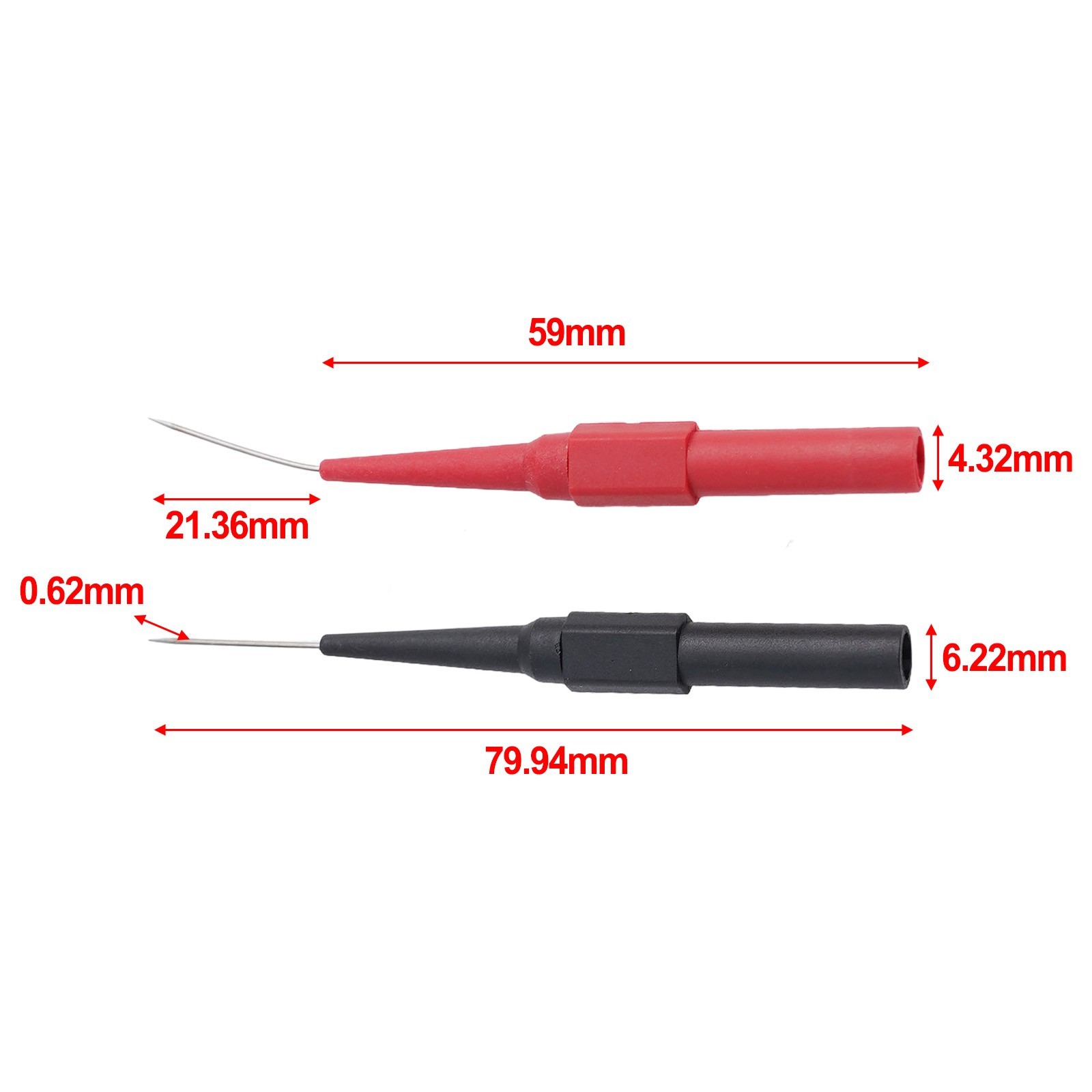 Reliable Back Piercing Needle Tip Probes for Construction Site Testing