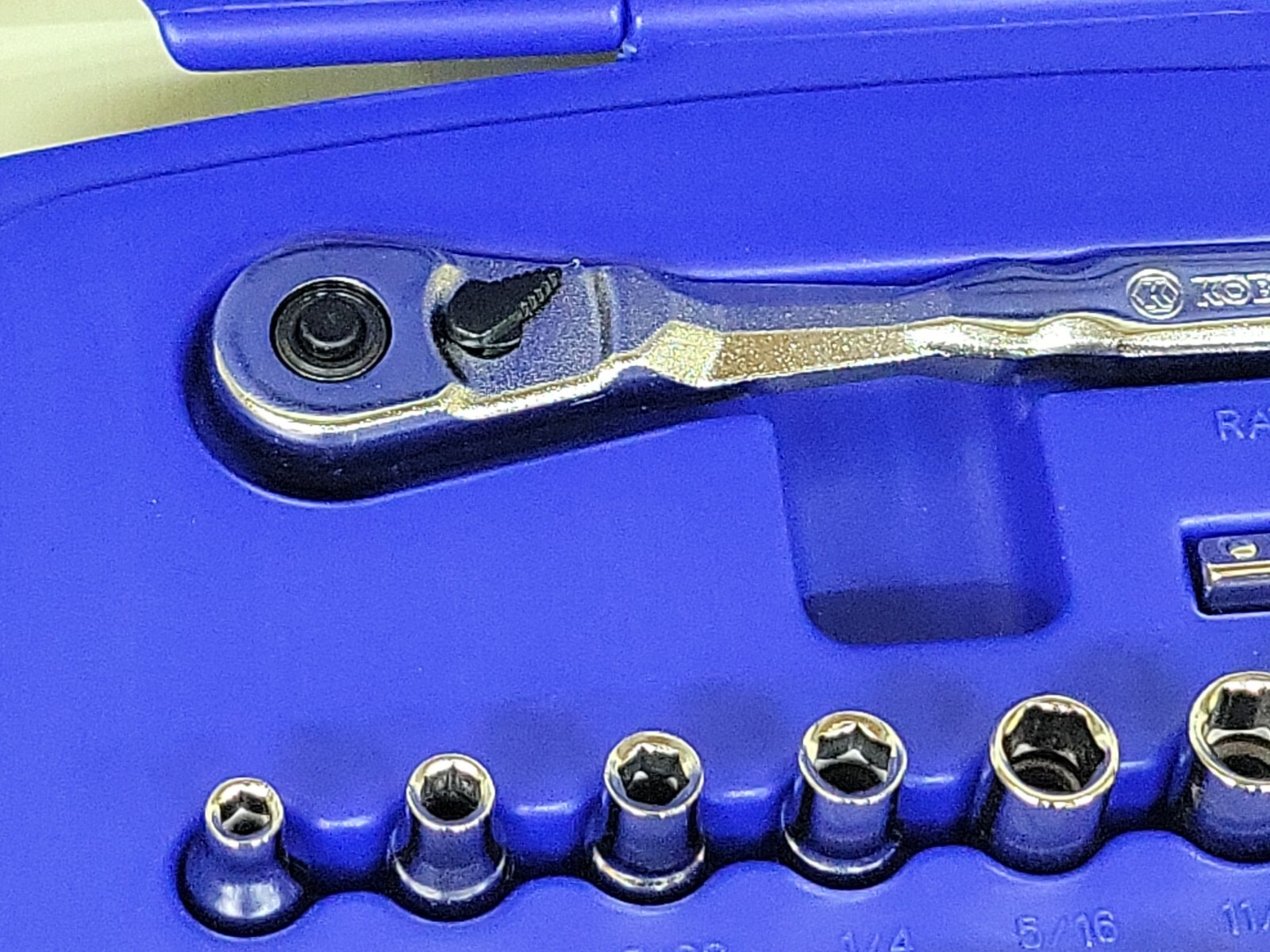 Kobalt 20 PC 1/4″ Drive Metric SAE Socket Ratchet New Old Stock 266590 USA MADE
