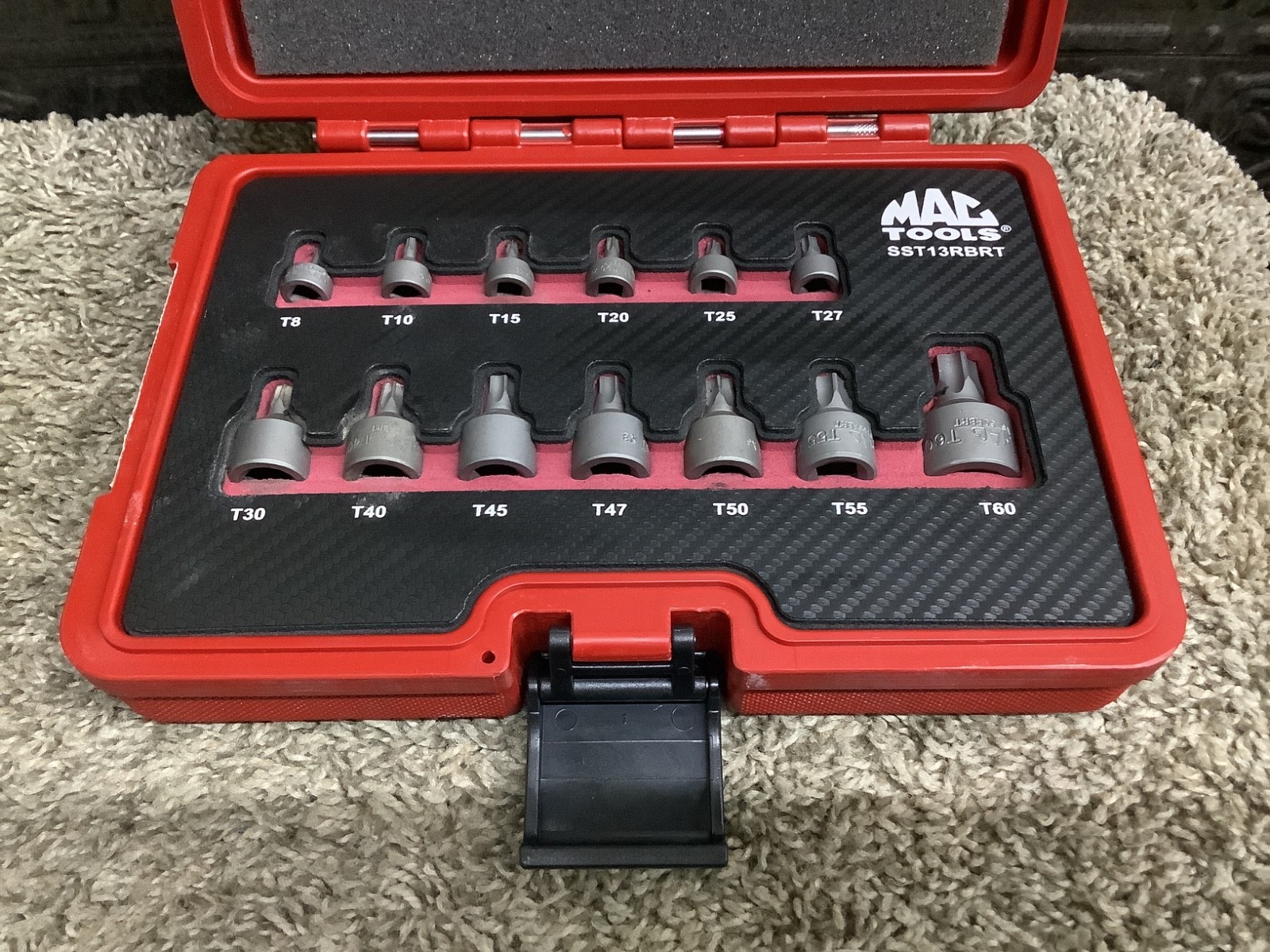 Mac Tols 13-PC. R.B.R.T. Stubby Star Driver Set SST13RBRT