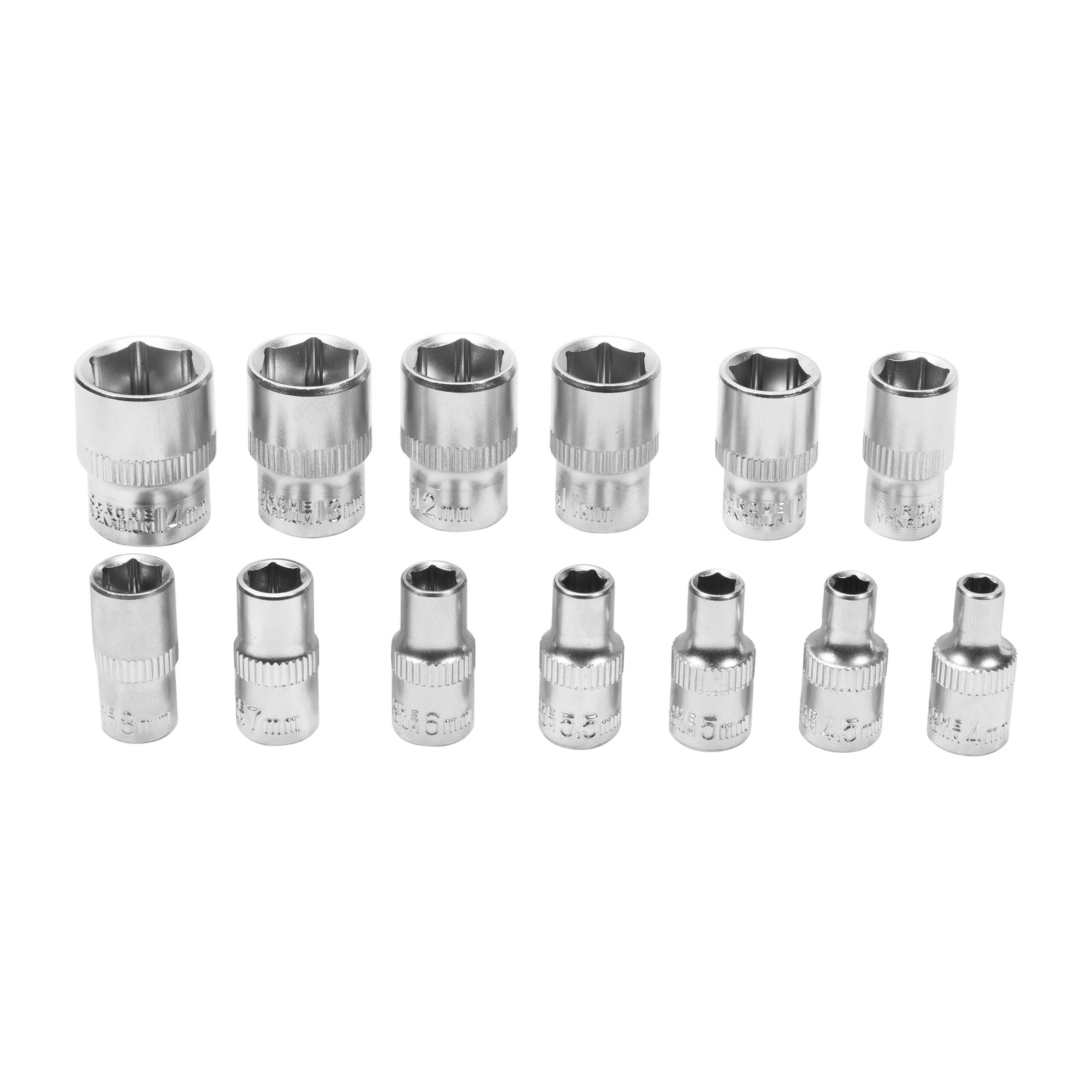 JB Tools 1/4″ Drive Reversible Ratchet Wrench 46-Piece Tool Kit (46PCTOOLSET)