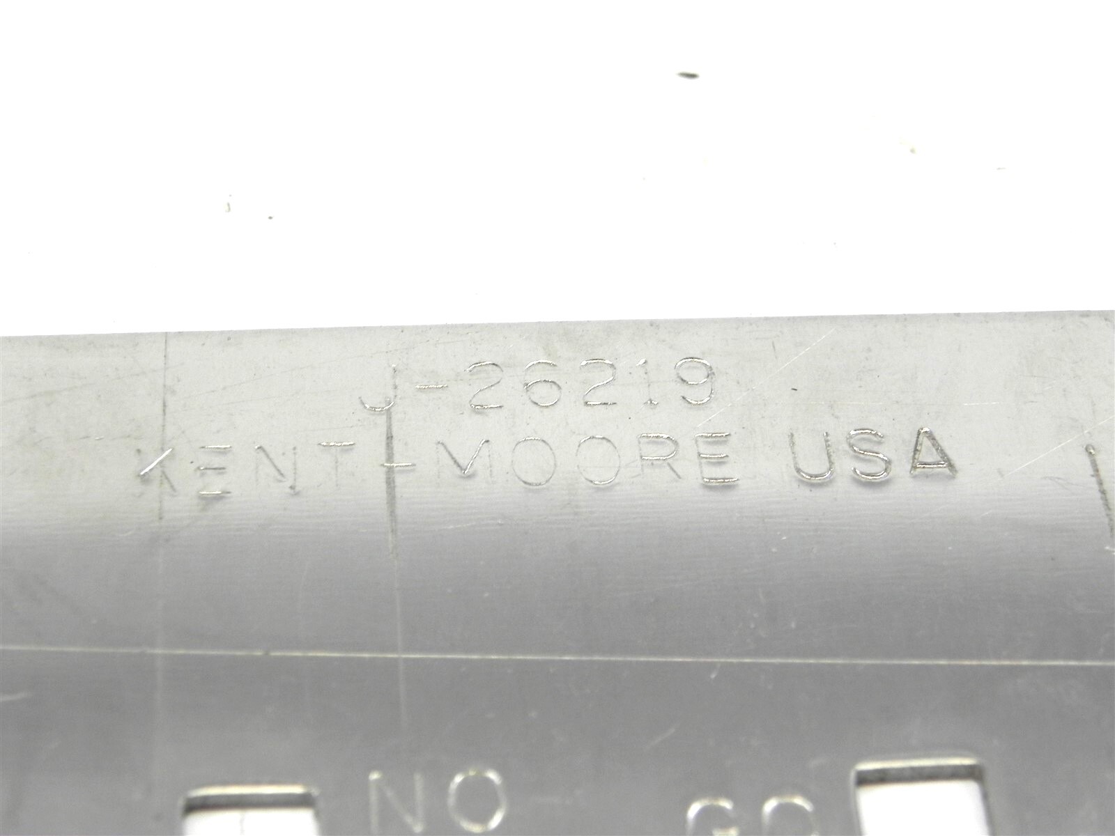 USED KENT MOORE CLEARANCE MEASUREMENT GAUGE TOOL #J-26219 CHROME IN GREAT SHAPE