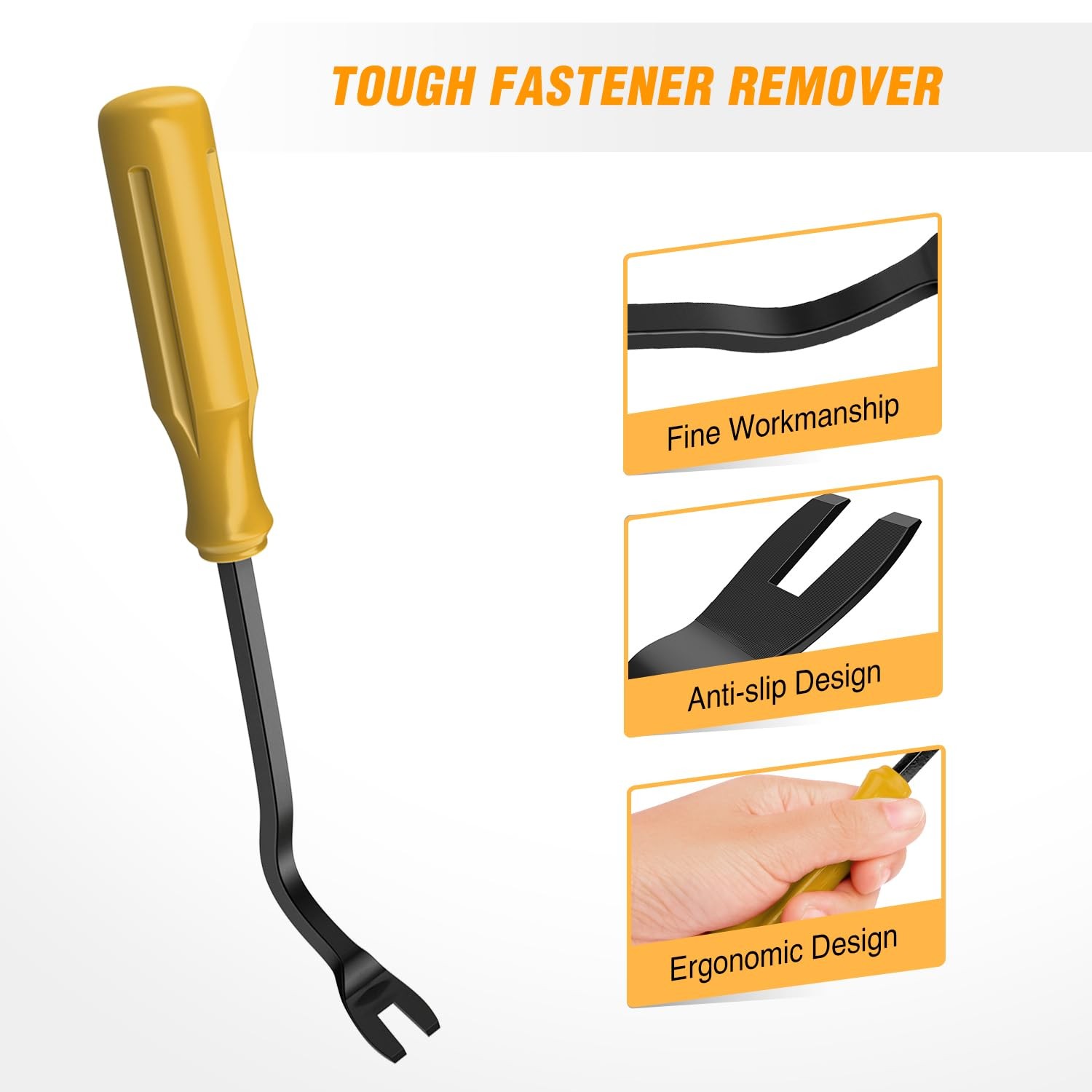 GOOACC 8PCS Auto Trim Scratch Removal Tool Car Audio Dash Panel Window Molding