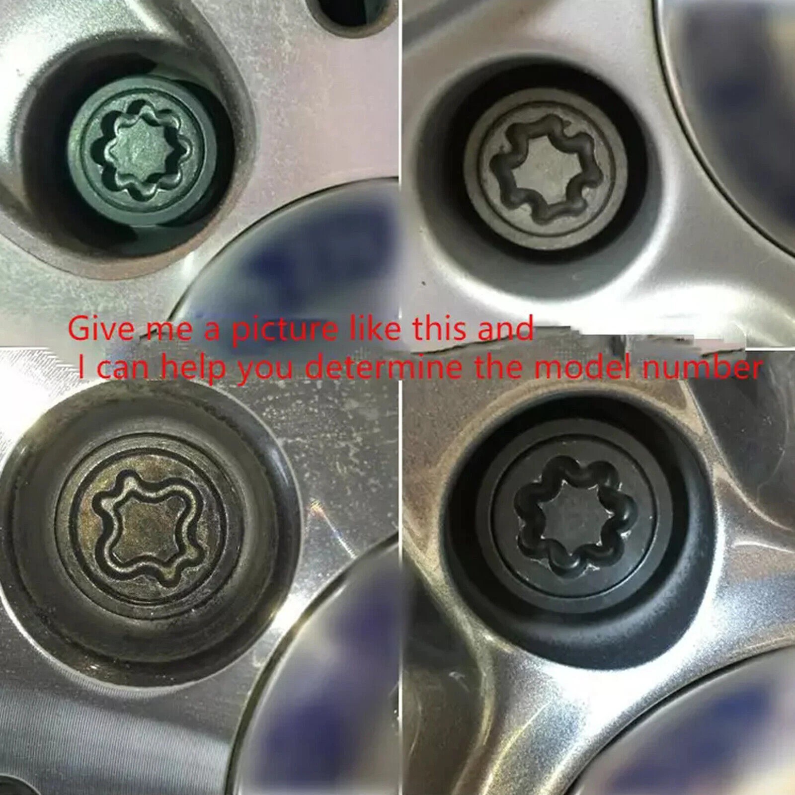 For TOYOTA Lexus Wheel Lock Lug Nut Anti Theft Screw Lugnut Socket Removal Key