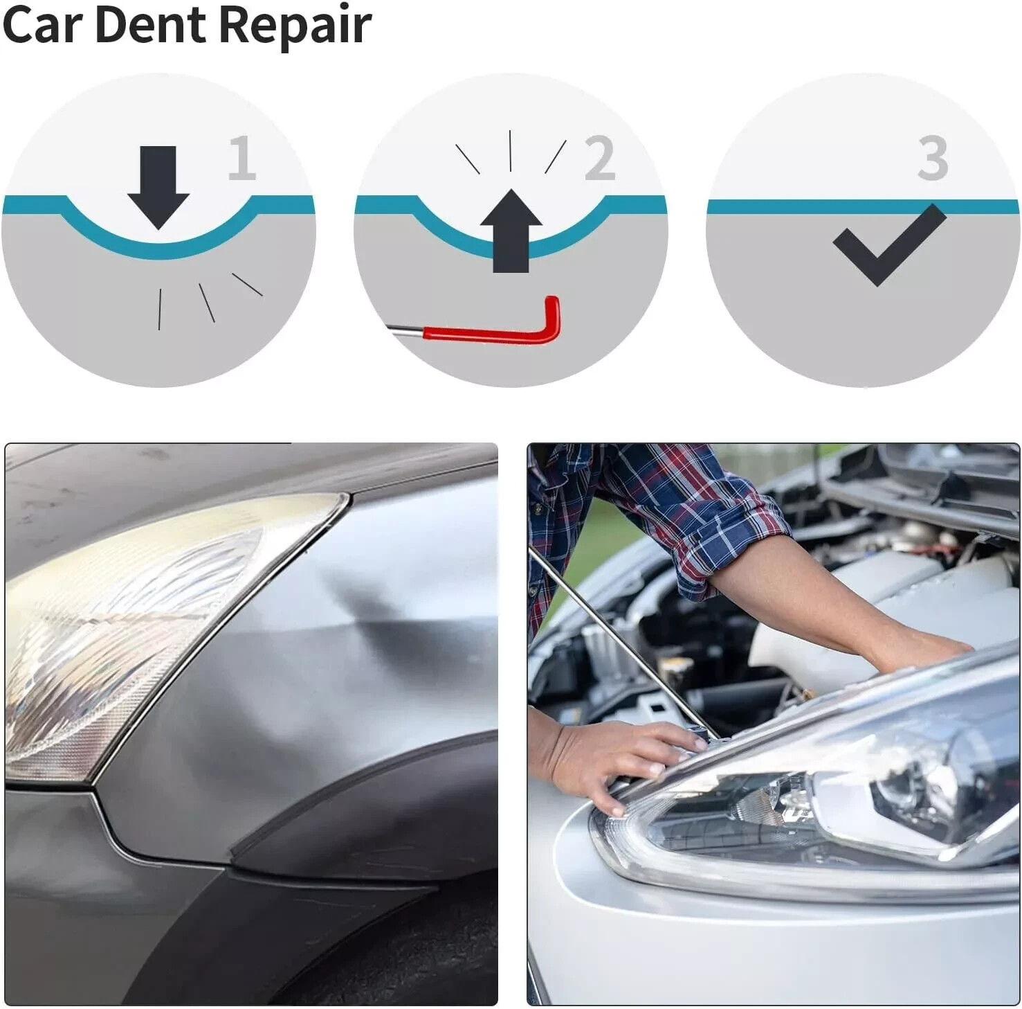 NEW 24 PCS Car Repair Tool Kit Professional Emergency Tool Kits with carry Bag