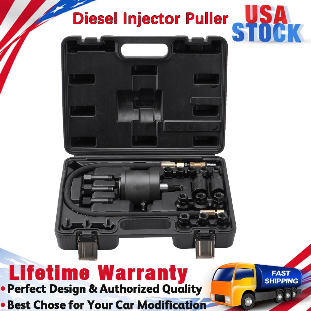 Professional DIESEL INJECTOR PULLER Pneumatic injector extractor puller kit