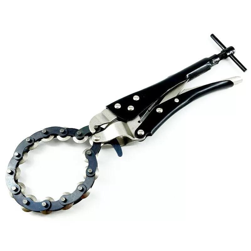 Exhaust Pipe Cutter Multi Wheel Chain Lock-grip Pliers Pipe Tube PCS Wrench Tool