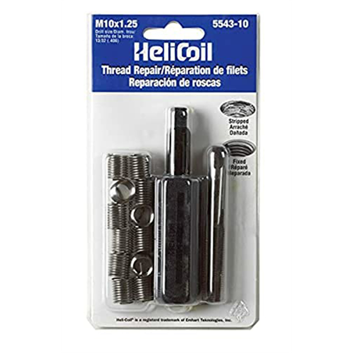 Helicoil 5543-10 Thread Repair Kit M10 x 1.25in