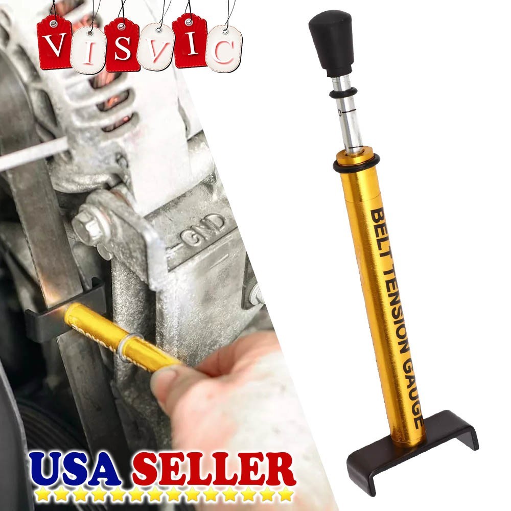 Motorcycle Secondary Drove Belt Adjustable Belt Tension Gauge Tool USA NEW