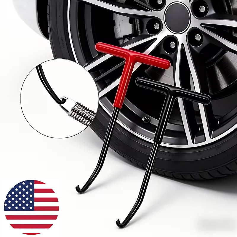 Exhaust Spring Puller Tool, Motorcycle Exhaust Spring Hook, T Shaped Handle USA