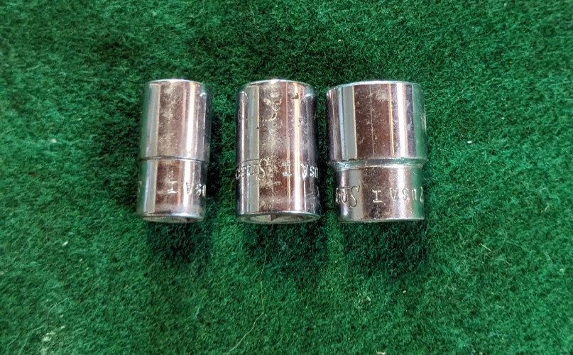 Snap On 1/4″ 19 Piece Ratchet?Socket Set Has I Date 1961