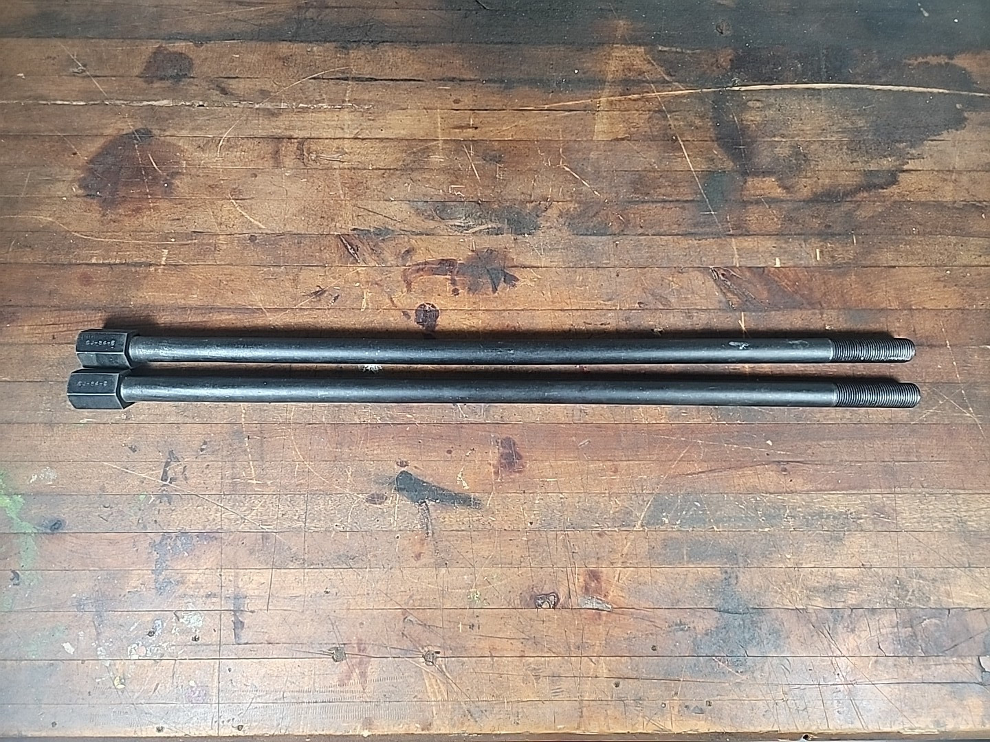 Snap-on Tools CJ84-3 Heavy Duty 20″In. Slide Rod Pair 2 Bolts Made In USA